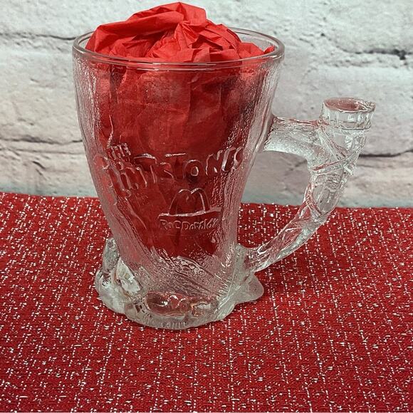 The Flintstones/McDonalds 1993 Vintage RocDonald Tree Mendous Mug & Mammoth Mug - Picture 2 of 6
